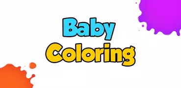 Coloring games for kids: 2-5 y