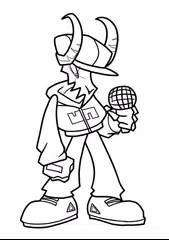 How to Draw FNF Mods Character APK download