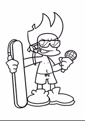 How to Draw FNF Mods Character APK download