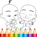 Mewarnai Upin Gambar Kartun