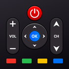 Universal TV Remote Control Zeichen