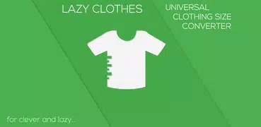 LazyClothes - размеры одежды