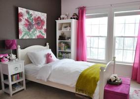 Girls Bedroom Decoration اسکرین شاٹ 1