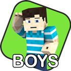 Boys skins for Minecraft PE ikon