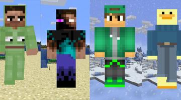 Boys skins for Minecraft PE penulis hantaran
