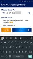Kirim WA Tanpa Simpan Nomor imagem de tela 2