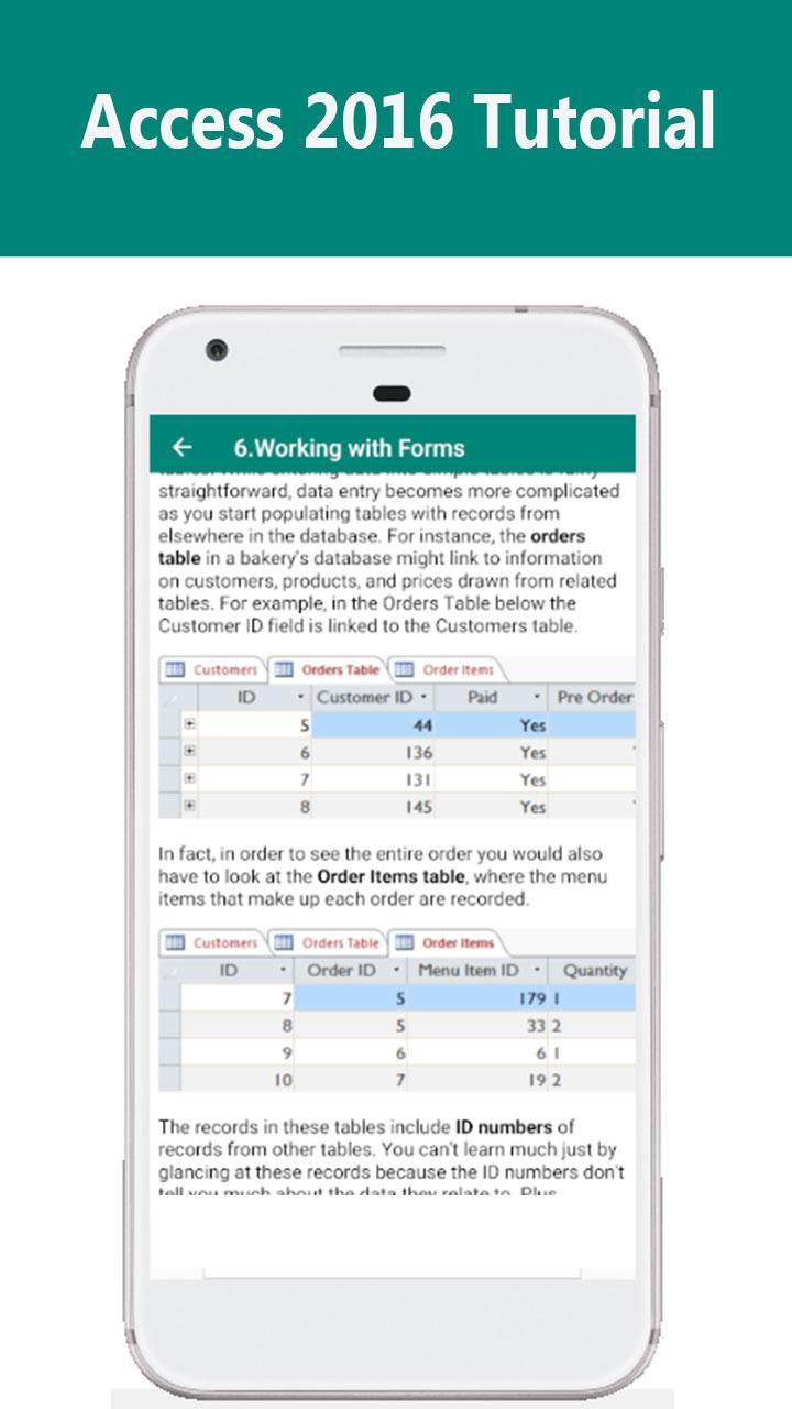 Learn Access 2016 Full Course For Android Apk Download