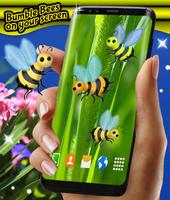 Bumble Bees on Your Screen постер