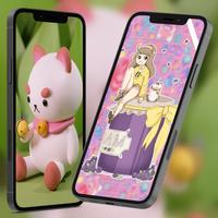 Bee Puppycat Wallpaper Hd Screenshot 1