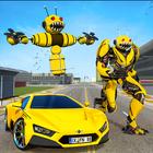 Robot Car Games : Bee Robot 3D ícone