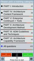 TOGAF 9.2 Foundation Trainer تصوير الشاشة 1