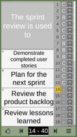 Agile Scrum Foundation Exam پوسٹر