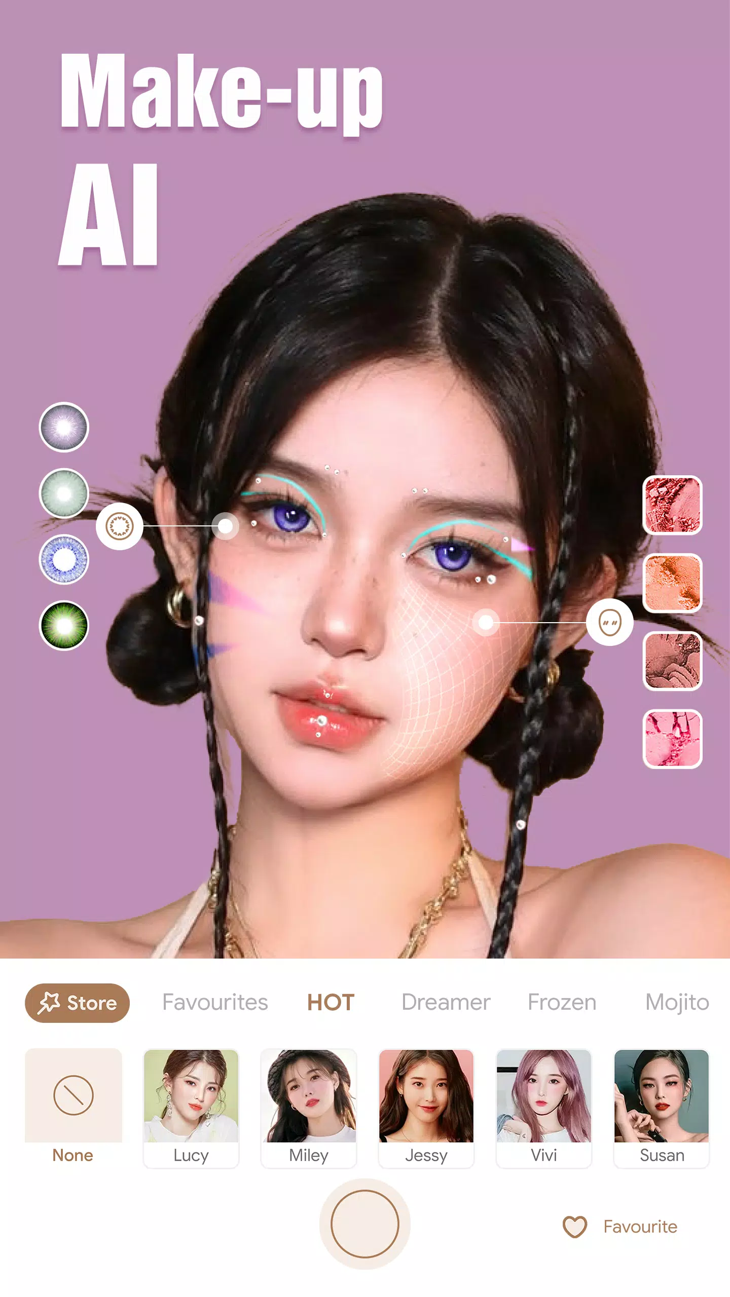 make up camera app