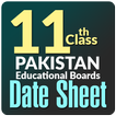 11th class date sheet