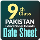 9th class date sheet aplikacja