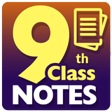 9th Class Notes icône