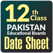 12th class date sheet