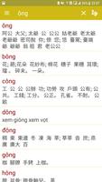 Chinese Vietnamese dictionary screenshot 1