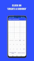 Sudoku Creator and Solver App Affiche
