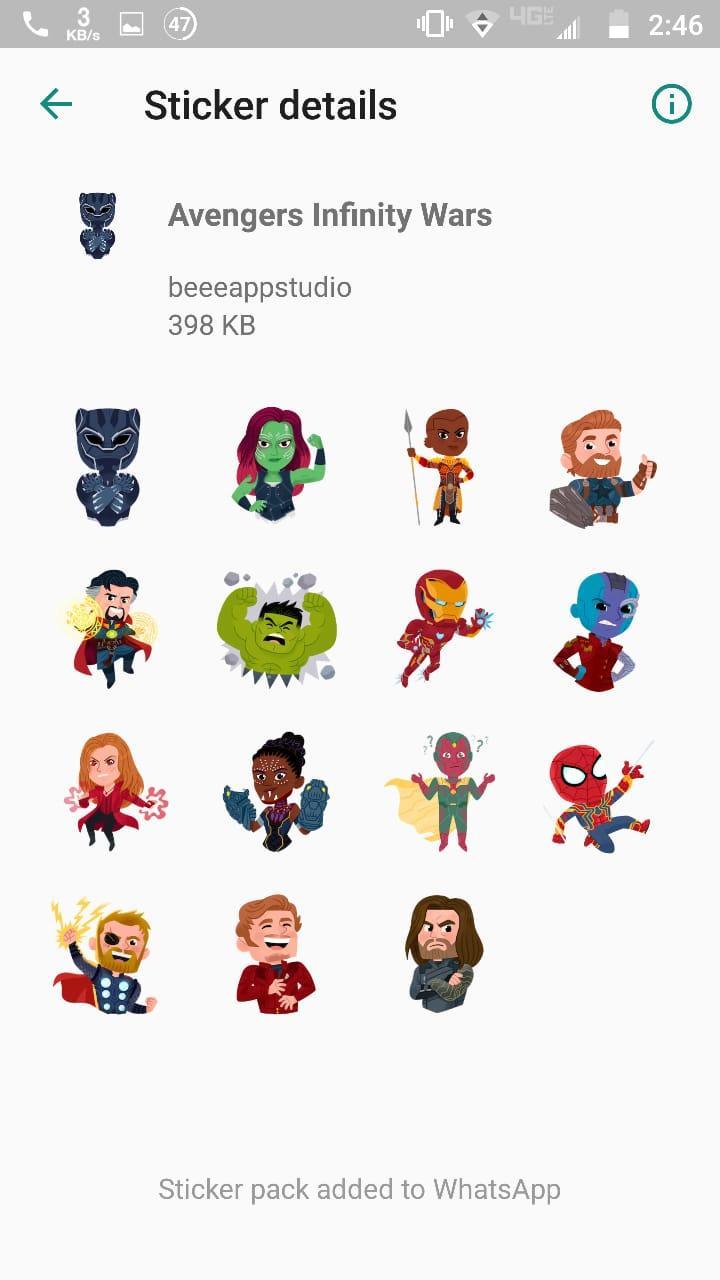 Dc And Marvel Stickers For Whatsapp Wastickersapp For Android