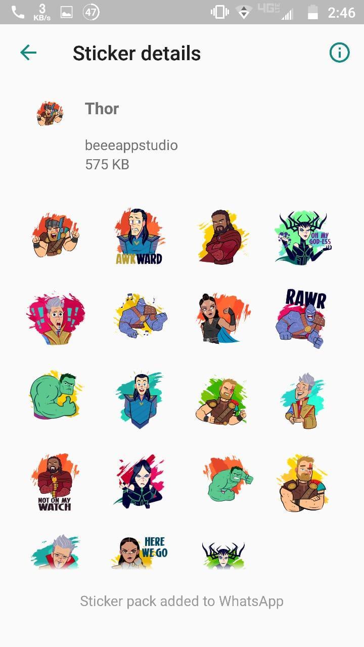Dc And Marvel Stickers For Whatsapp Wastickersapp For Android