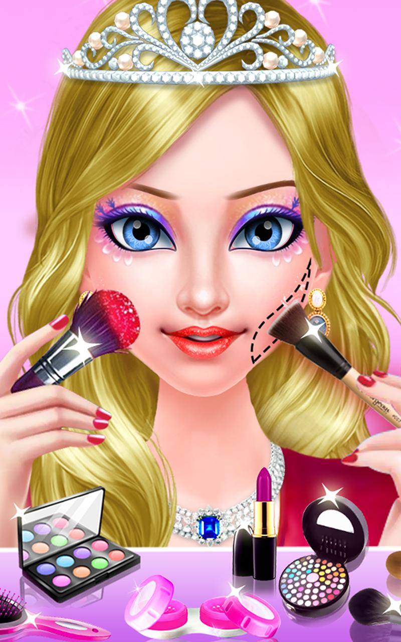 Princess Makeup Salon Girl Games For Android Apk Download - girl roblox makeup