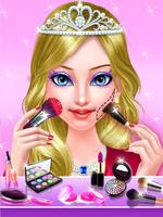 Princess Makeup Salon Game captura de pantalla 1