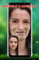 Aging Old Face Camera پوسٹر