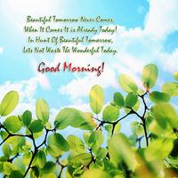Good Morning Wishes And Quotes Poster