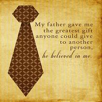 Father's Day Quotes Cards Affiche