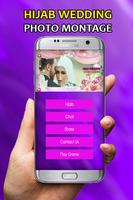Hijab Wedding Photo Montage poster