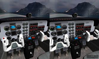 VR Flight Simulator Affiche