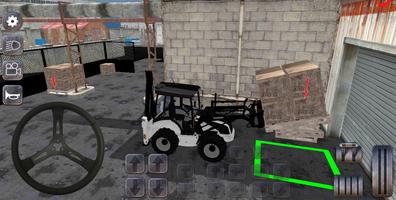 Backhoe Loader: Excavator Simu 截图 1