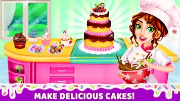 Sweet Bakery Empire Cake Games screenshot 2