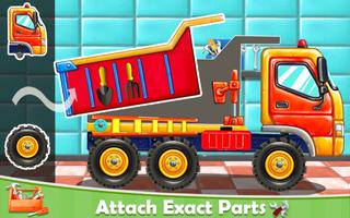 Kids Truck: Build Station Game capture d'écran 3