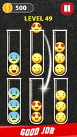 Emoji Sort - Ball Puzzle Games capture d'écran 1