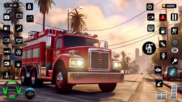 jeux de camion de pompier 2 capture d'écran 3