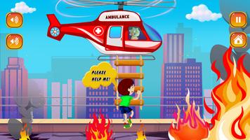 Fire Truck Games: Firefighter Ekran Görüntüsü 1
