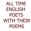 English poets with their poems