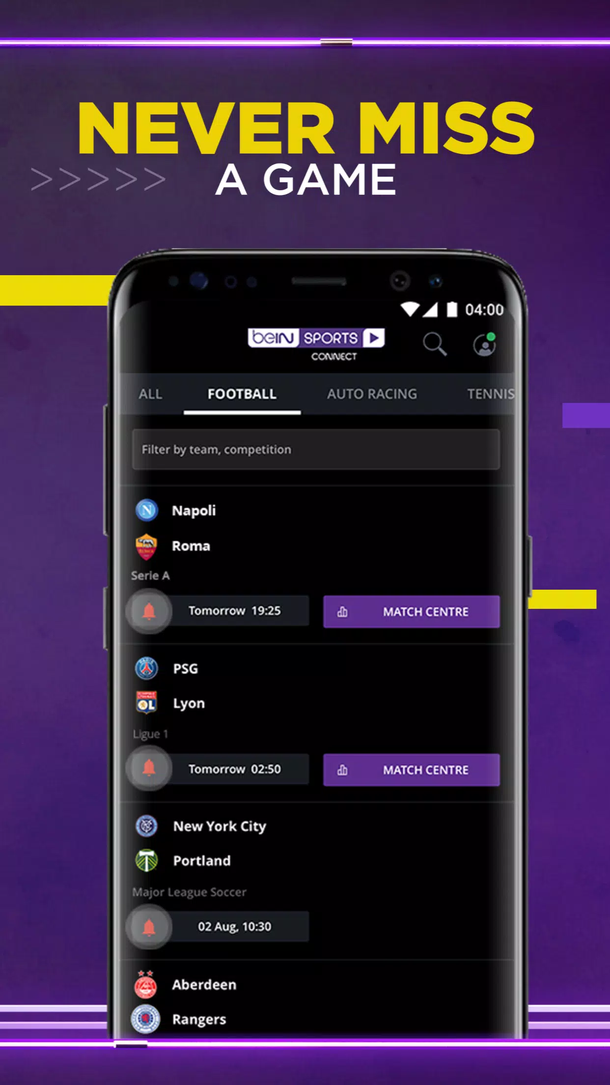 beIN SPORTS CONNECT(TV) APK per Android Download