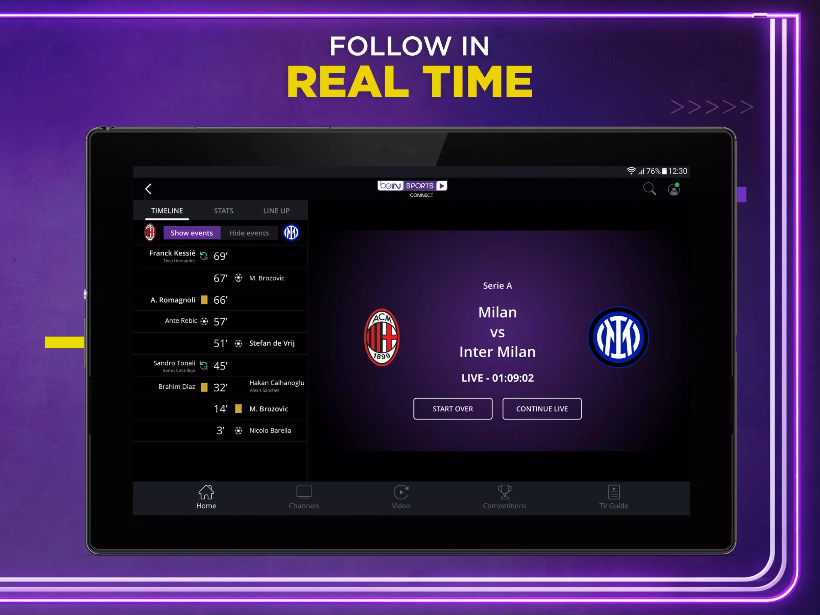 beIN SPORTS CONNECT(TV) APK pour Android Télécharger