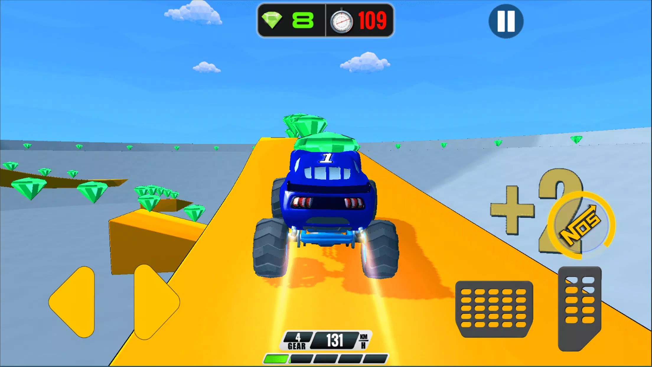 Download do APK de monstro jogo carros de corrida para Android