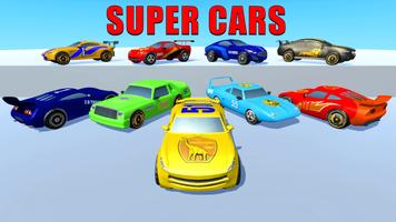 Super Kids Car Racing تصوير الشاشة 1