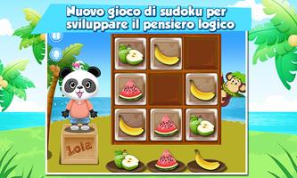 1 Schermata ll Sudoku di Lola Panda frutti