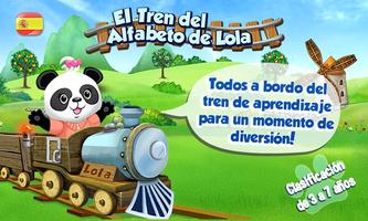 Tren del Alfabeto de Lola - Aprender a leer Poster