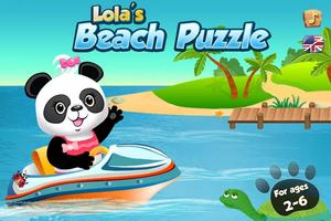 پوستر Beach Puzzle - Lolabundle