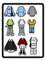 Toca Boca Outfit Ideas poster