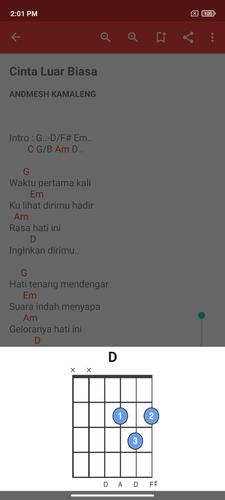 Chord Kesempurnaan Cinta Dari G