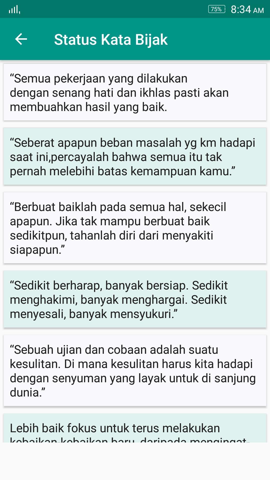 Kata Kata Untuk Buat Status Di Wa Kata Kata Buat Story Wa