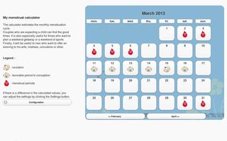 My menstrual calculator pro poster